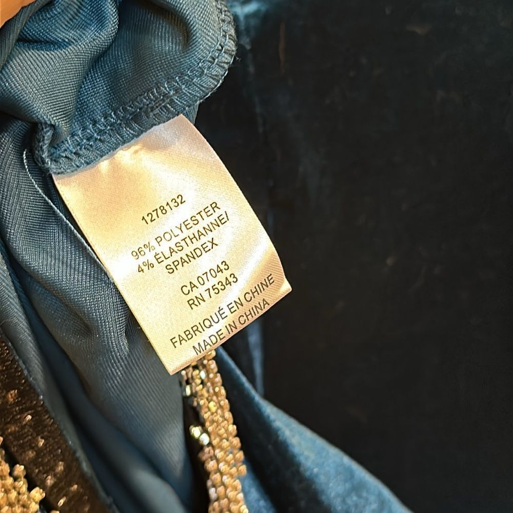 JOIE Blue Velvet Top (S) - Picture 6 of 6